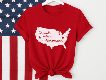 Proud to be an American, 4th of July SVG