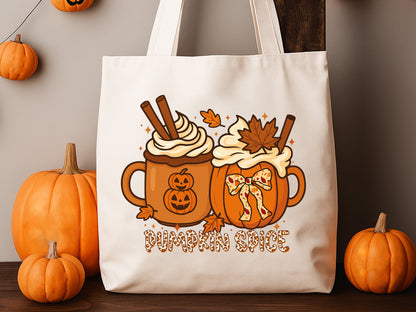 Pumpkin Spice, Fall Coquette Bow Sublimation