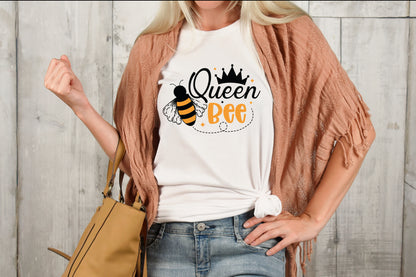 Queen Bee SVG Design