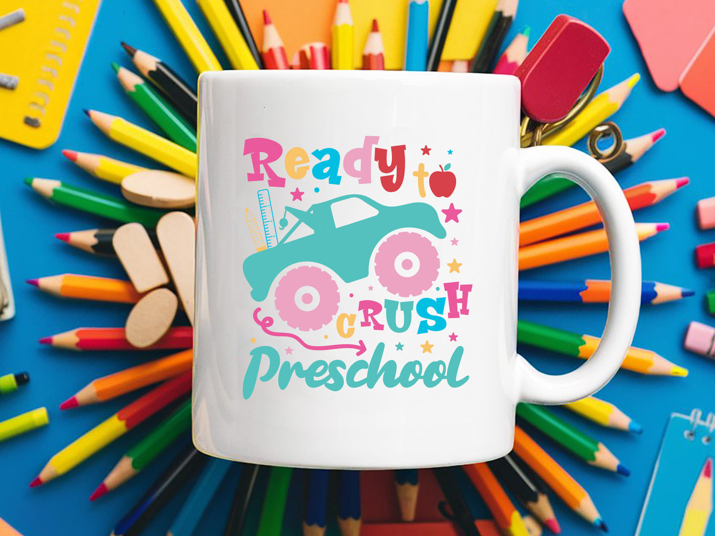 Ready To Crush Preschool, Back to School SVG File