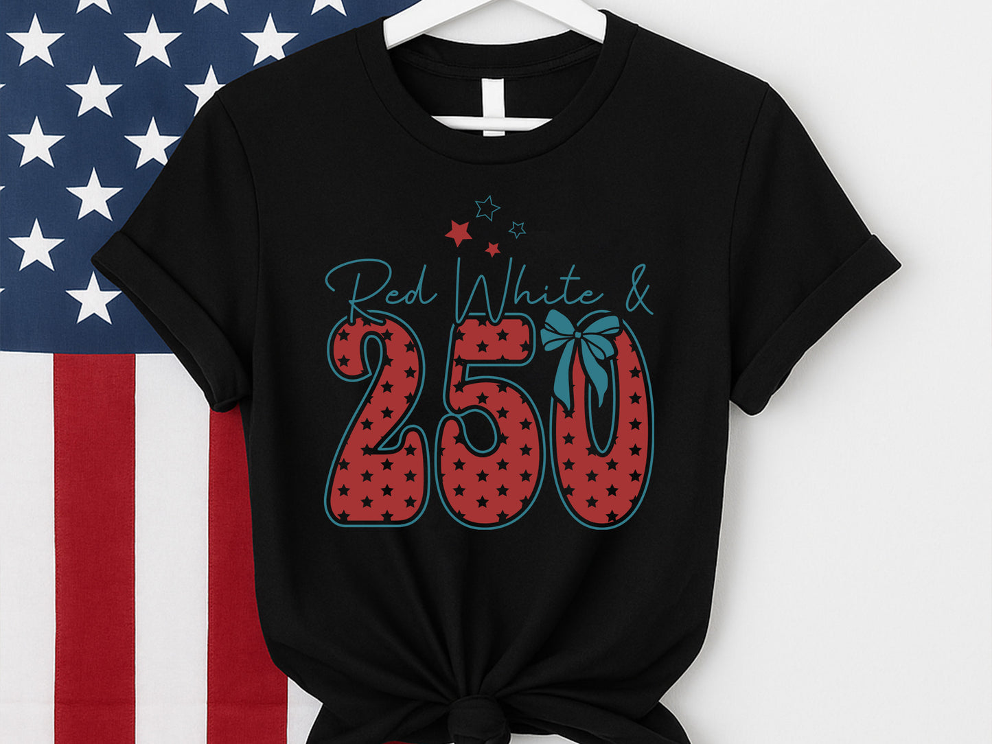 Red White & 250 Years of America SVG