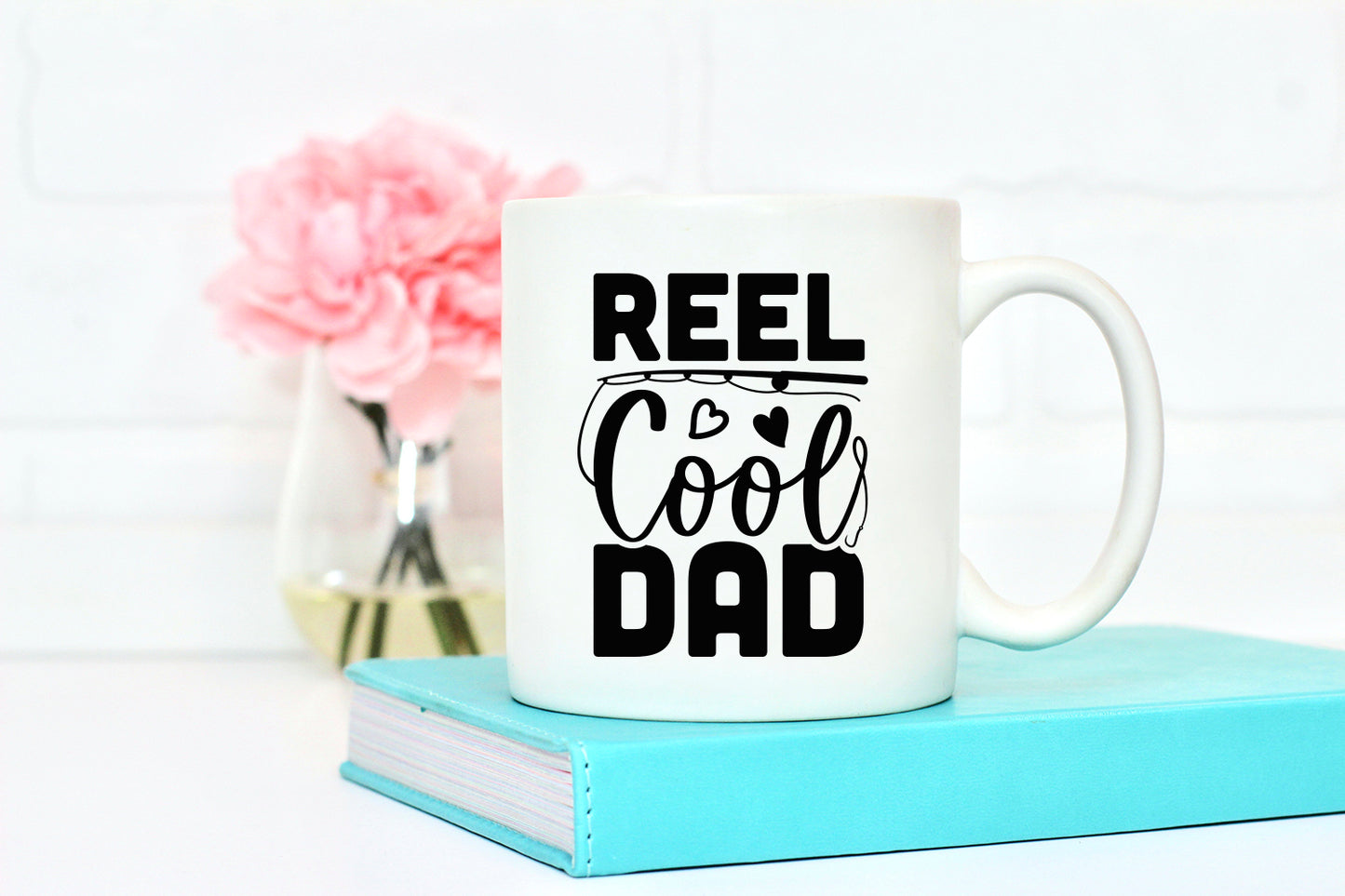 Reel Cool Dad, Father's Day Quote SVG