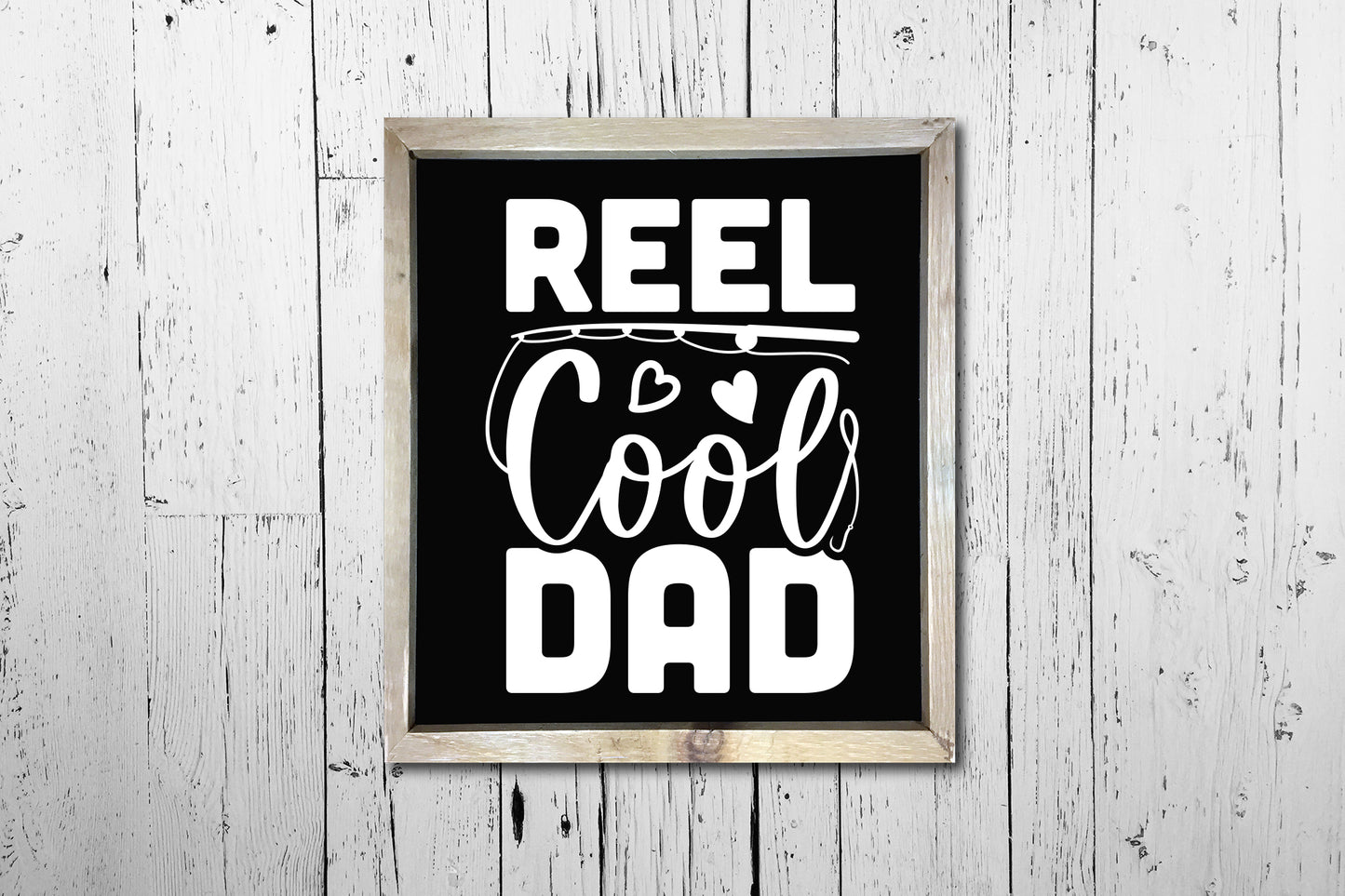Reel Cool Dad, Father's Day Quote SVG