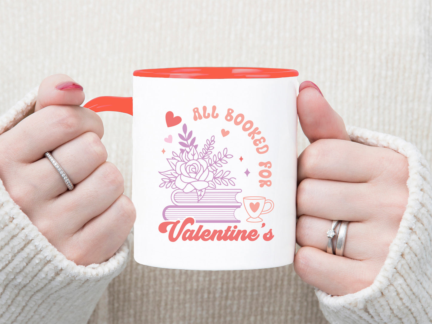 Retro All Booked for Valentine's SVG