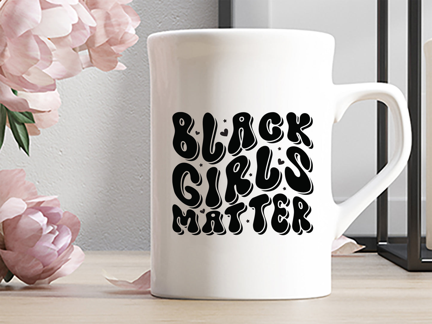 Retro Black Girls Matter SVG Free