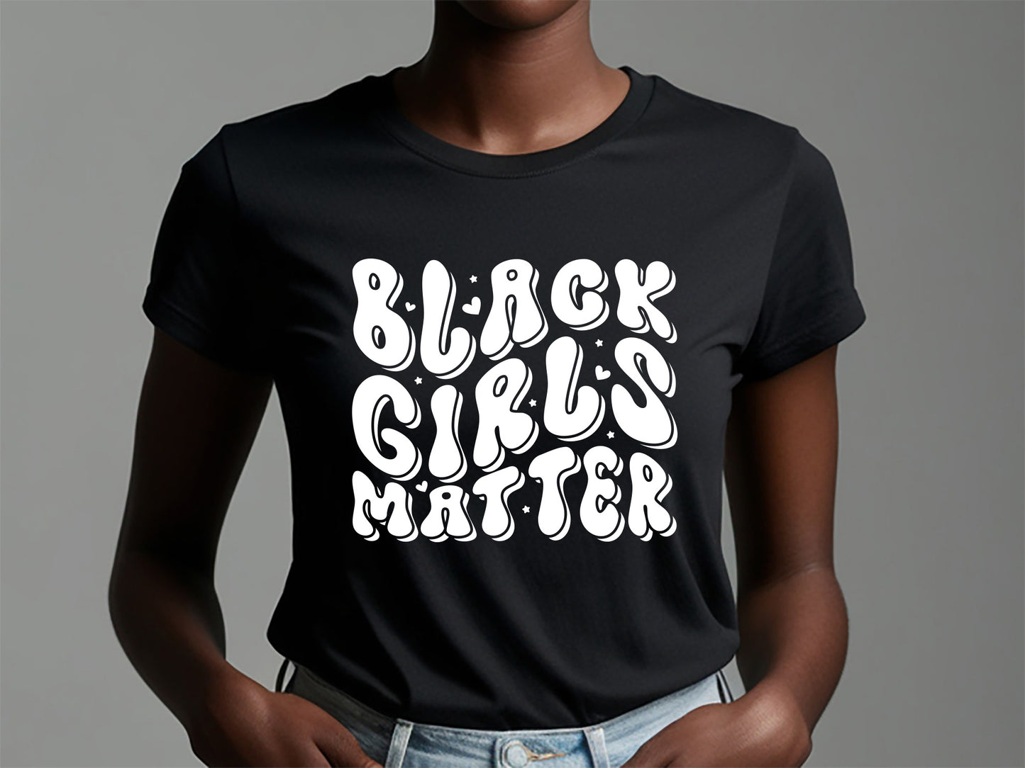 Retro Black Girls Matter SVG Free