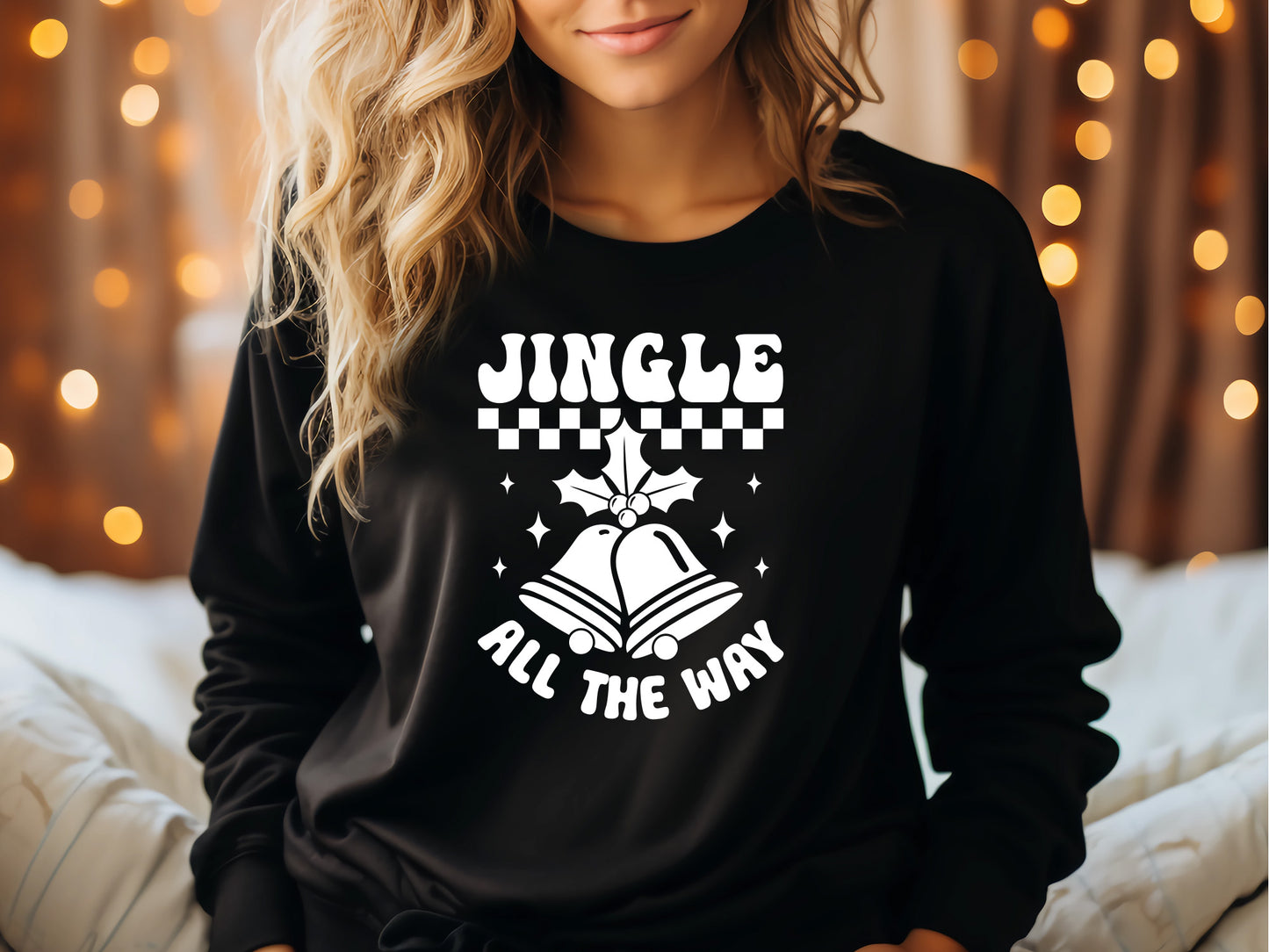 Retro Christmas SVG - Jingle All the Way