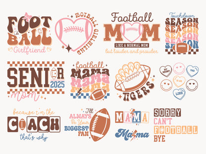 Retro Football SVG Bundle