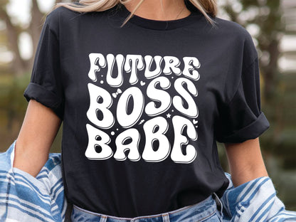 Retro Girl Power SVG Vector - Future Boss Babe