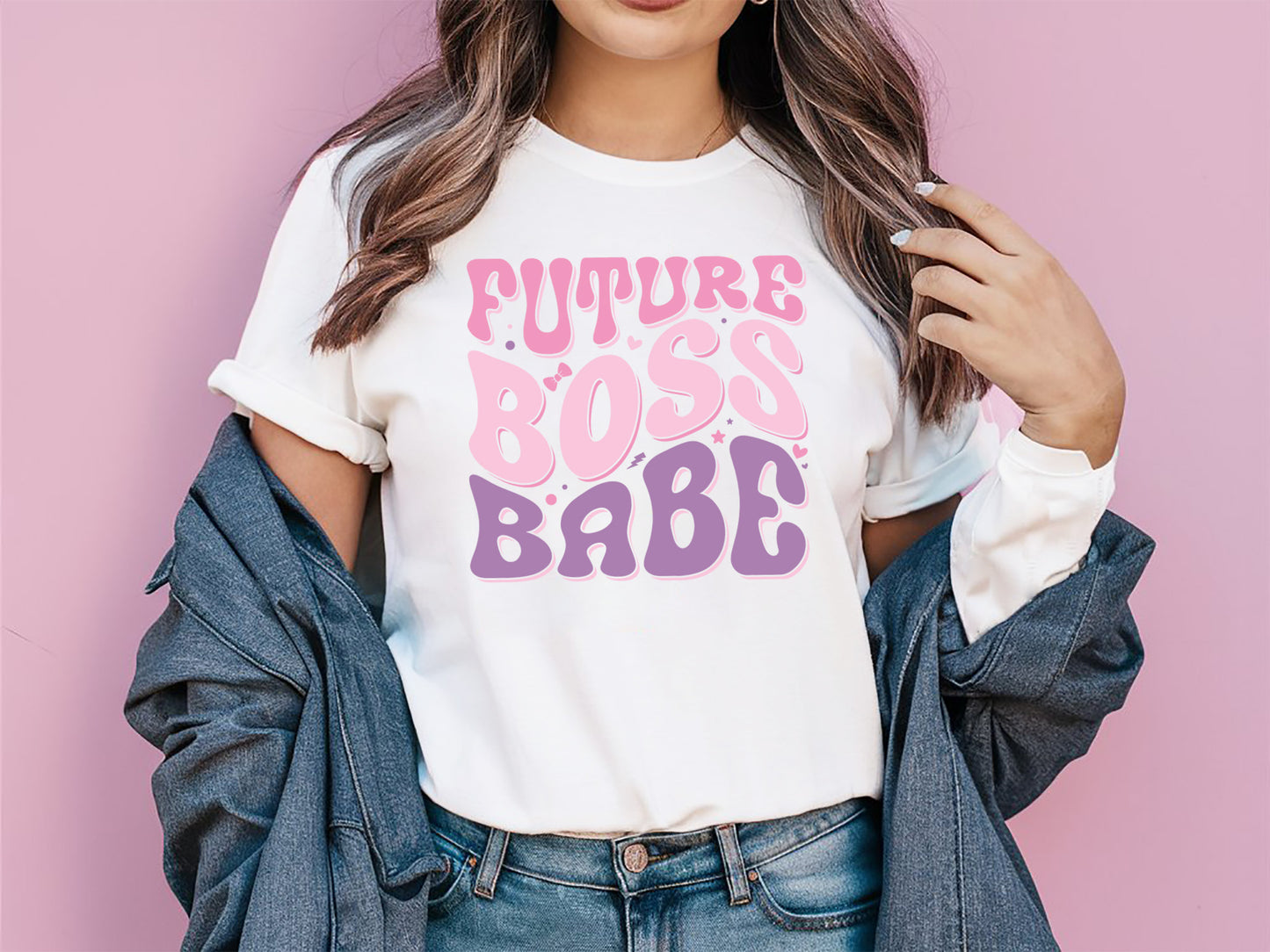 Retro Girl Power SVG Vector - Future Boss Babe