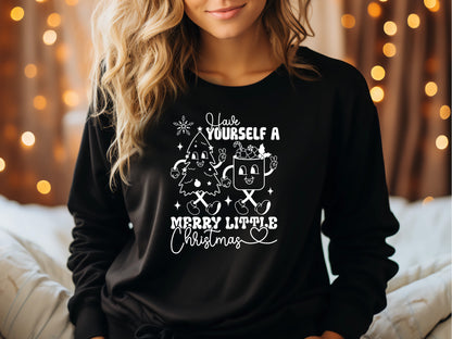 Retro Have Yourself a Merry Little Christmas SVG File