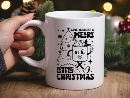 Retro Have Yourself a Merry Little Christmas SVG