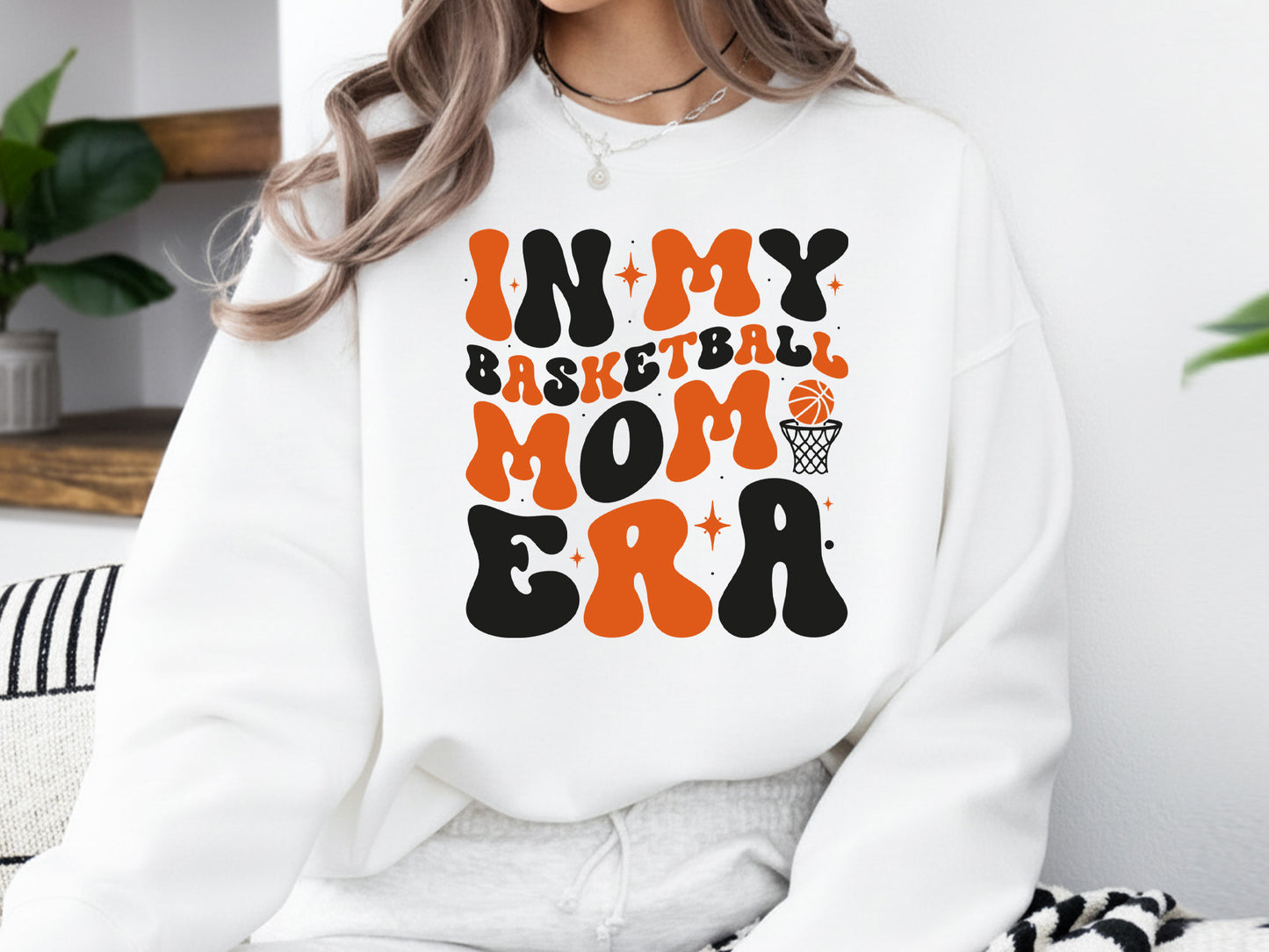 Retro In My Basketball Mom Era SVG Design