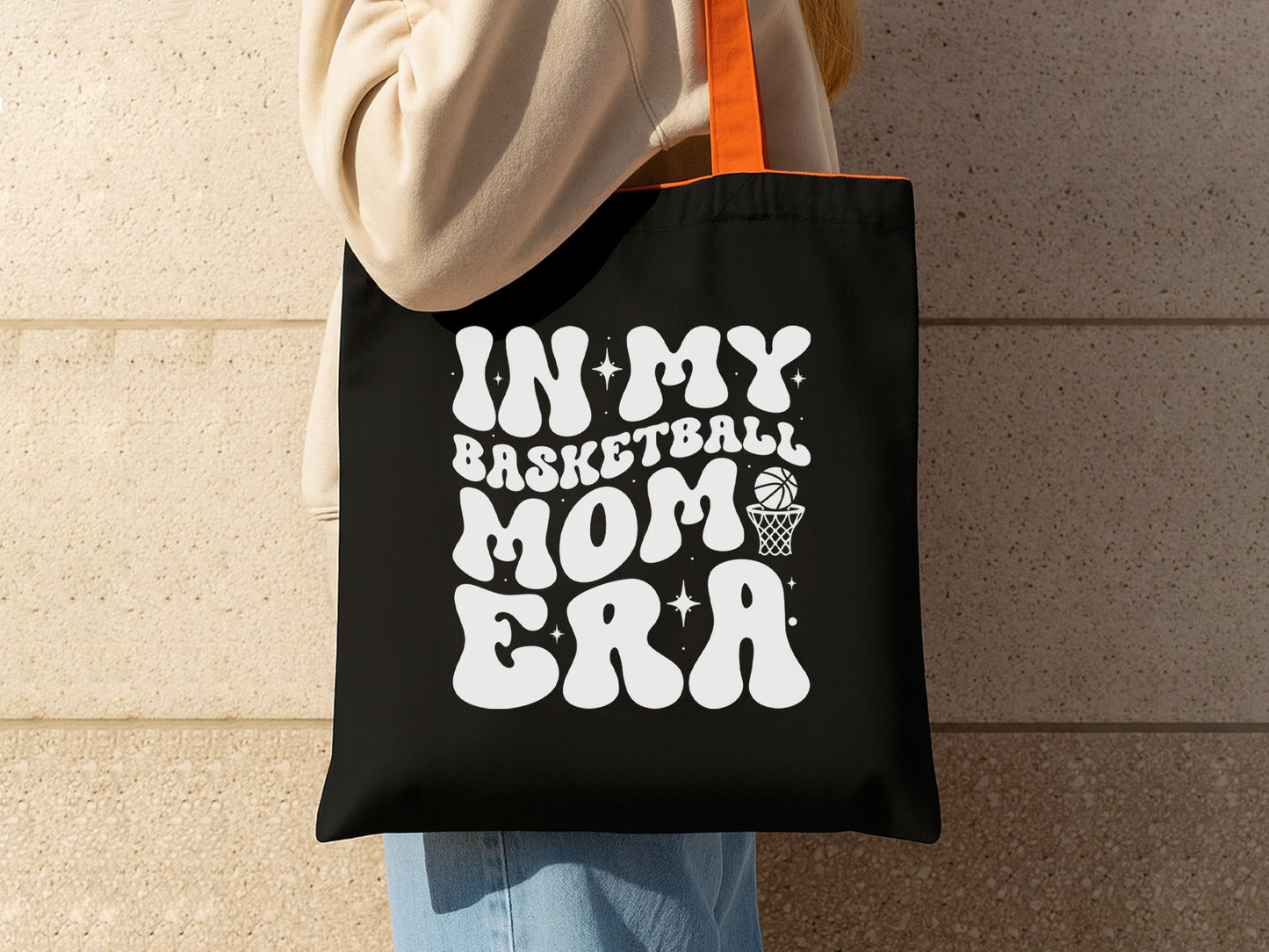 Retro In My Basketball Mom Era SVG Design