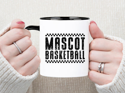 Retro Mascot Basketball SVG File