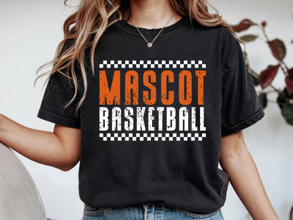 Retro Mascot Basketball SVG File