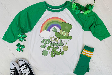 Retro St Patricks Day Shirt - Sublimation Transfer