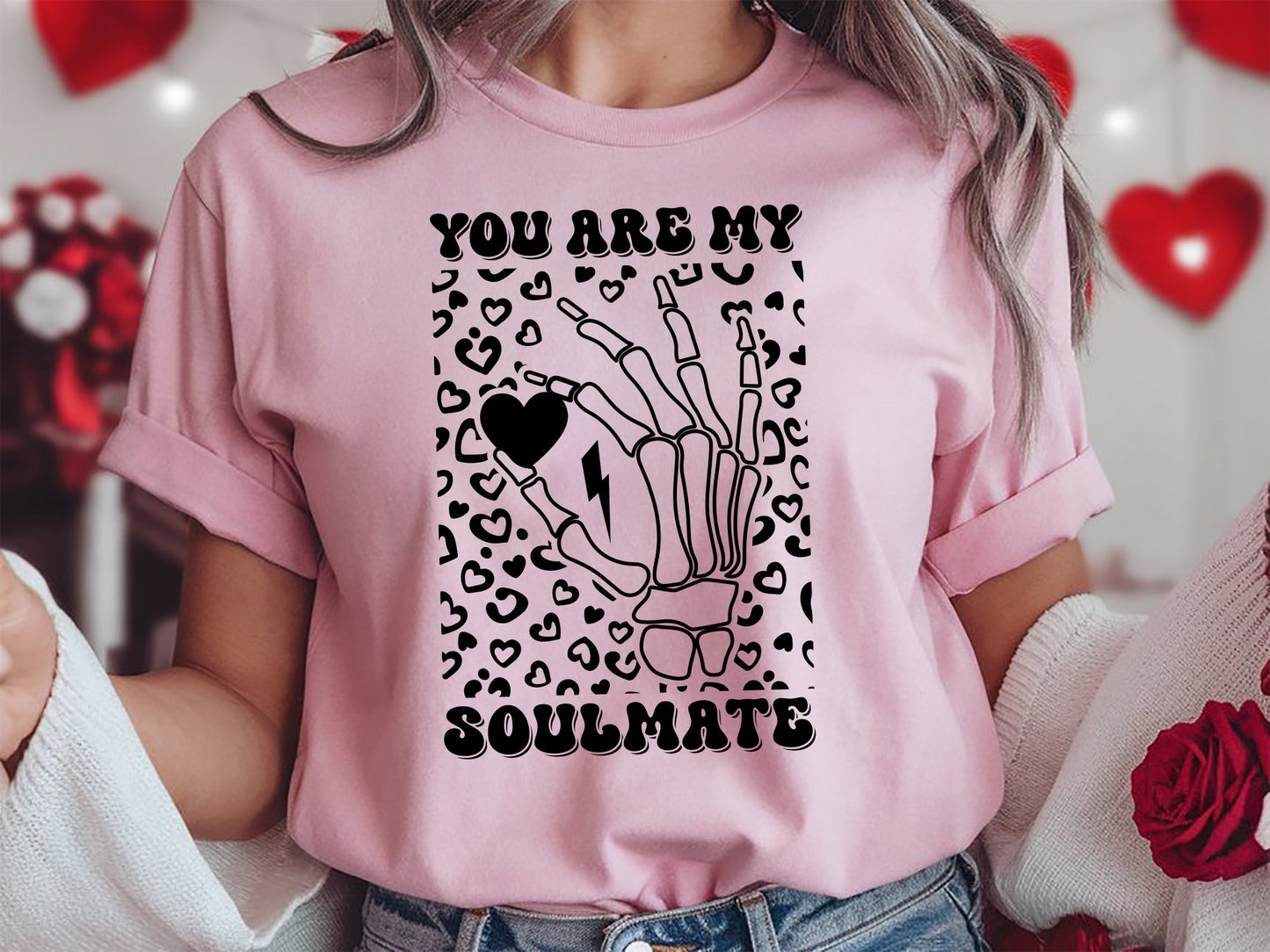 Retro Valentine SVG Graphic - You Are My Soulmate