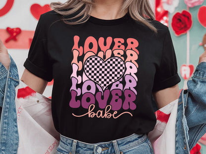 Retro Valentine SVG PNG Graphic - Lover Babe