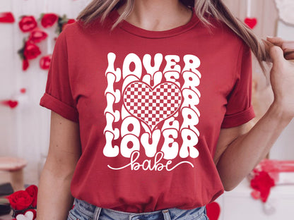 Retro Valentine SVG PNG Graphic - Lover Babe