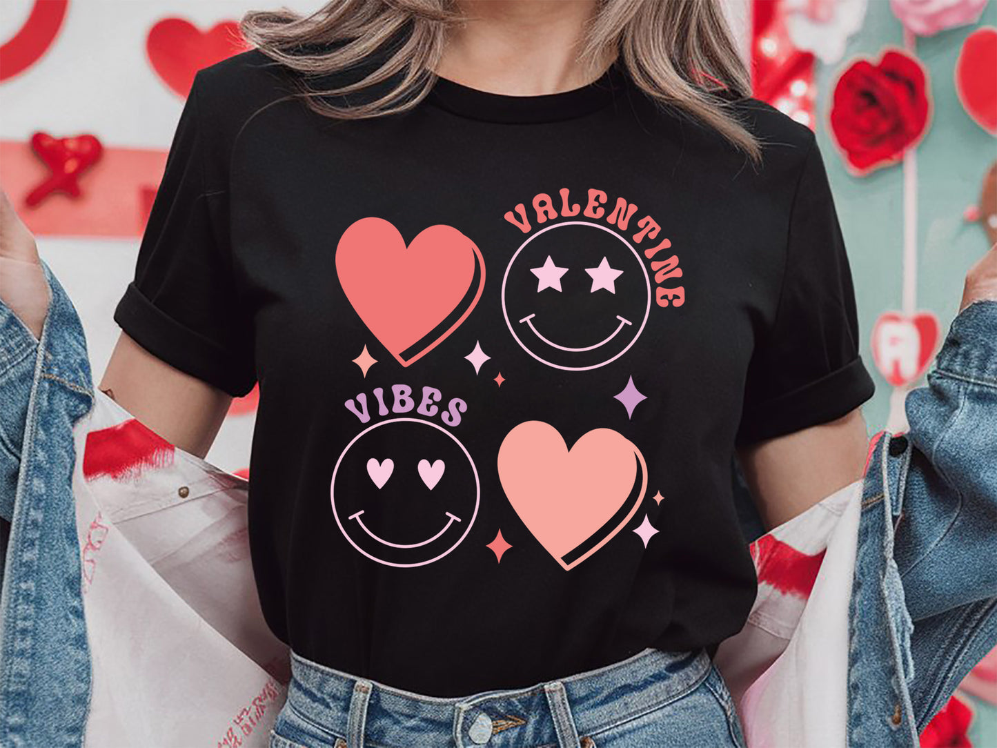 Retro Valentine Vibes SVG Design