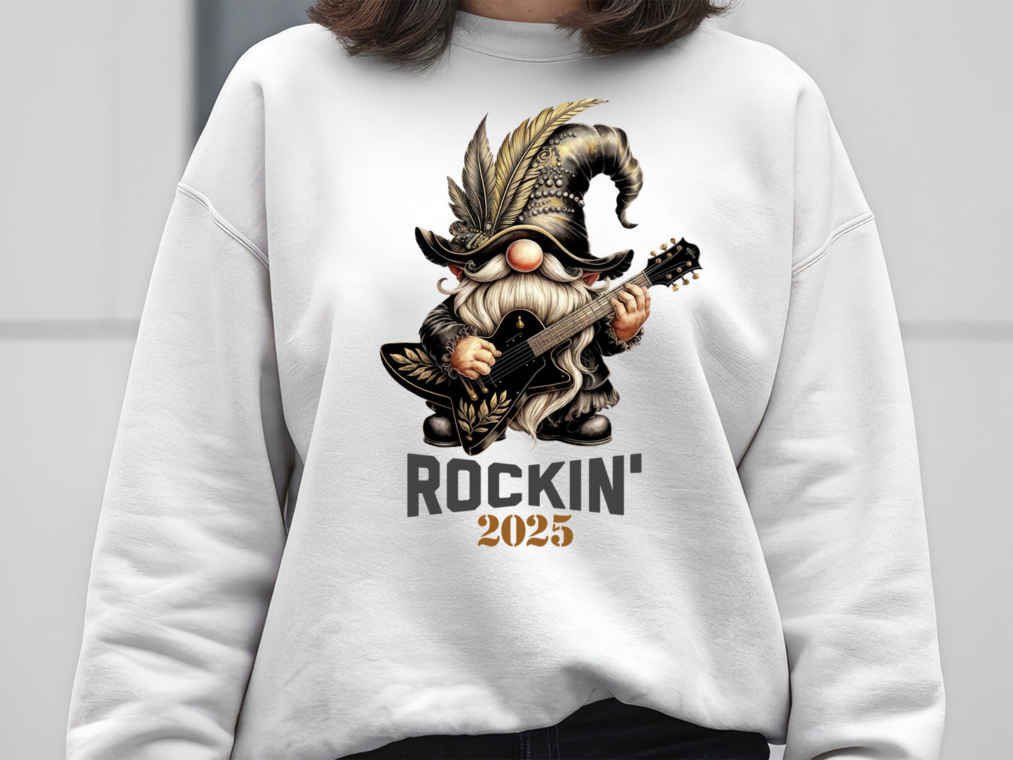 Rockin' 2025 - New Years Sublimation Design