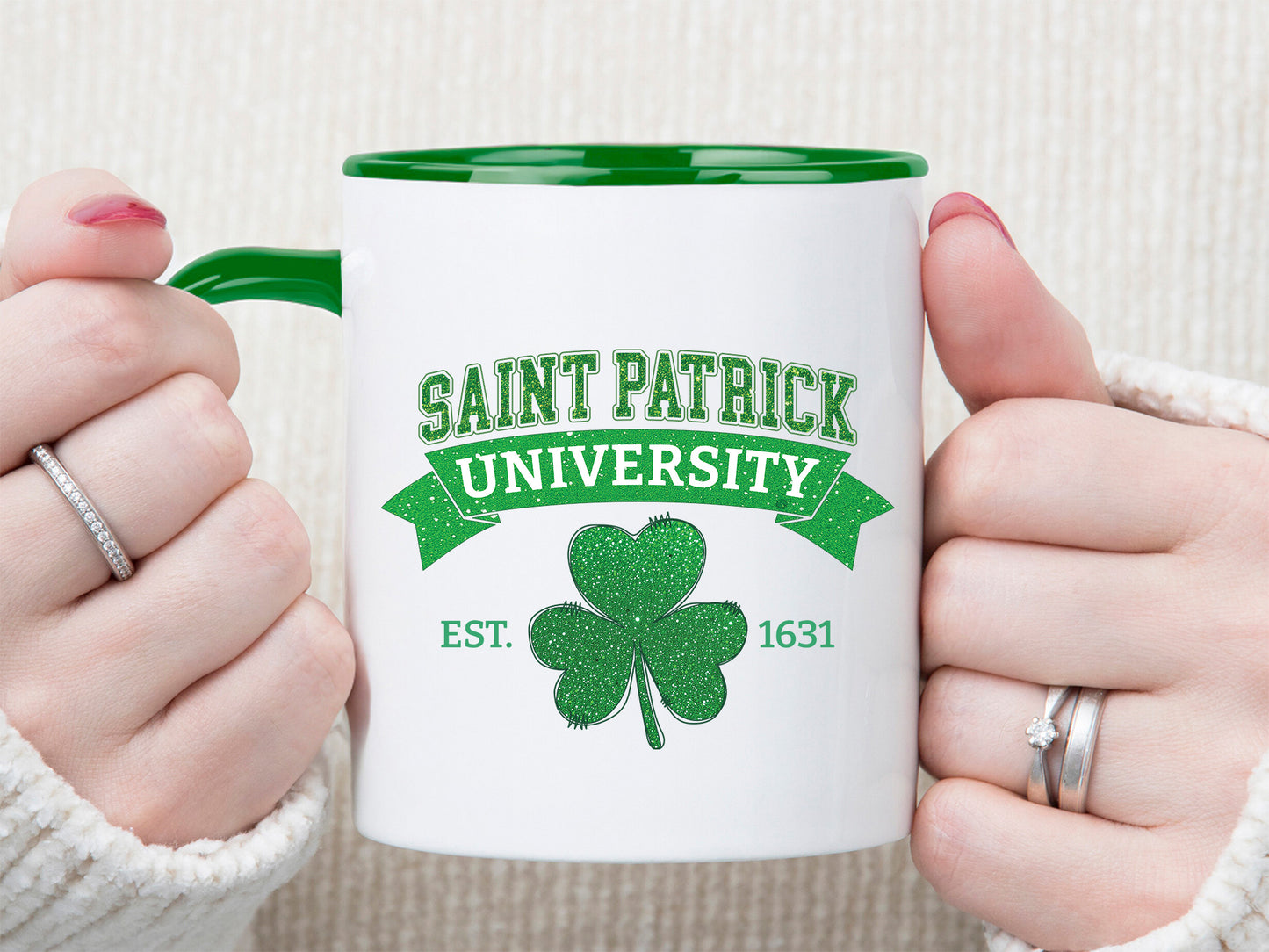 Saint Patrick University Sublimation PNG Design