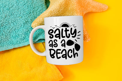 Salty As A Beach SVG File