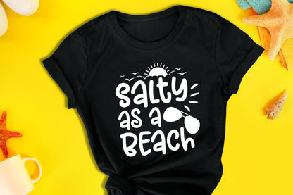 Salty As A Beach SVG File