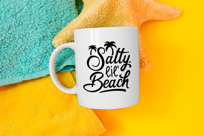 Salty Lil Beach SVG Cut File