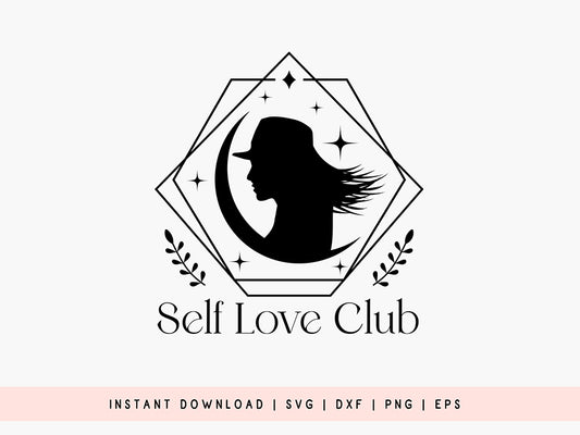 Self Love Club - Boho Design SVG