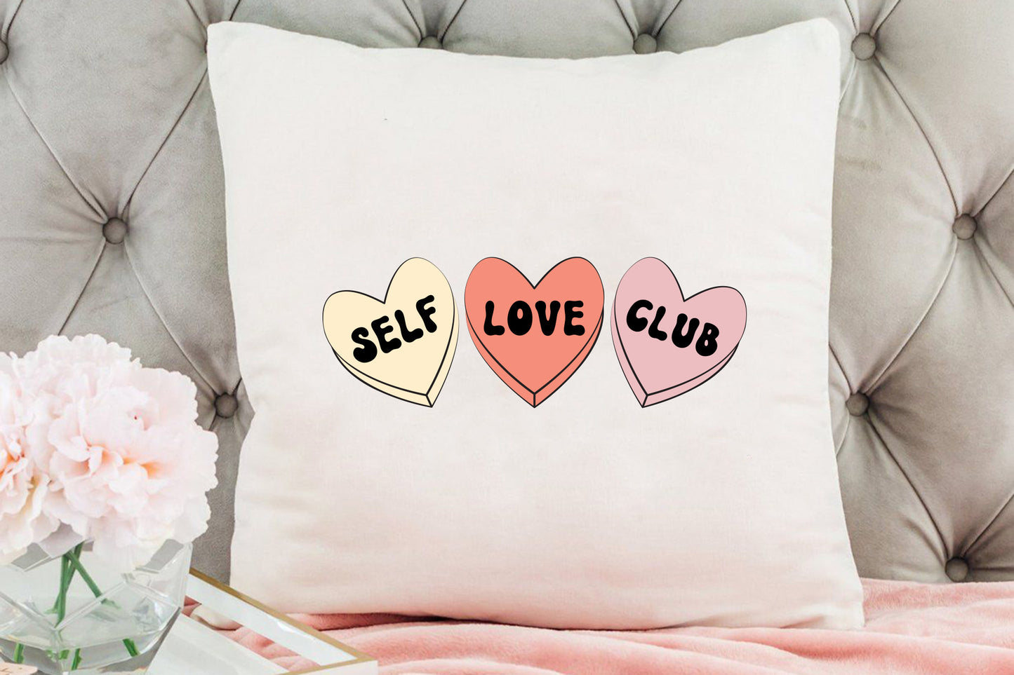 Self Love Club - Valentines Day Retro Sublimation