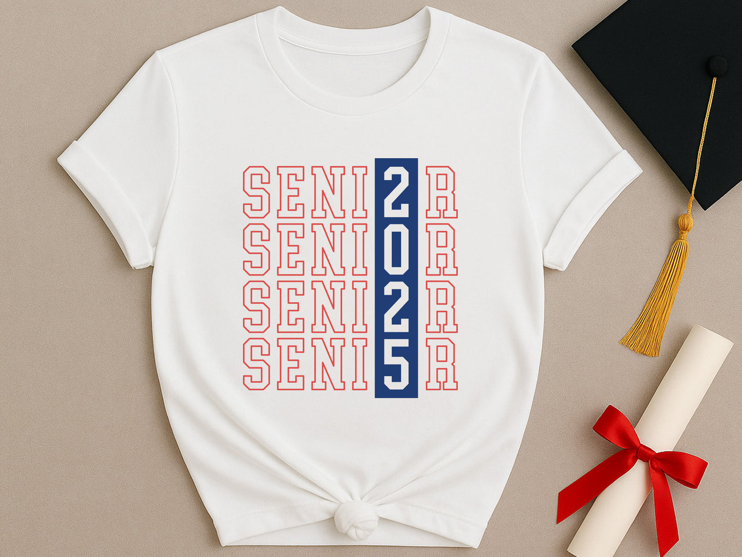 Senior 2025, College Graduation SVG