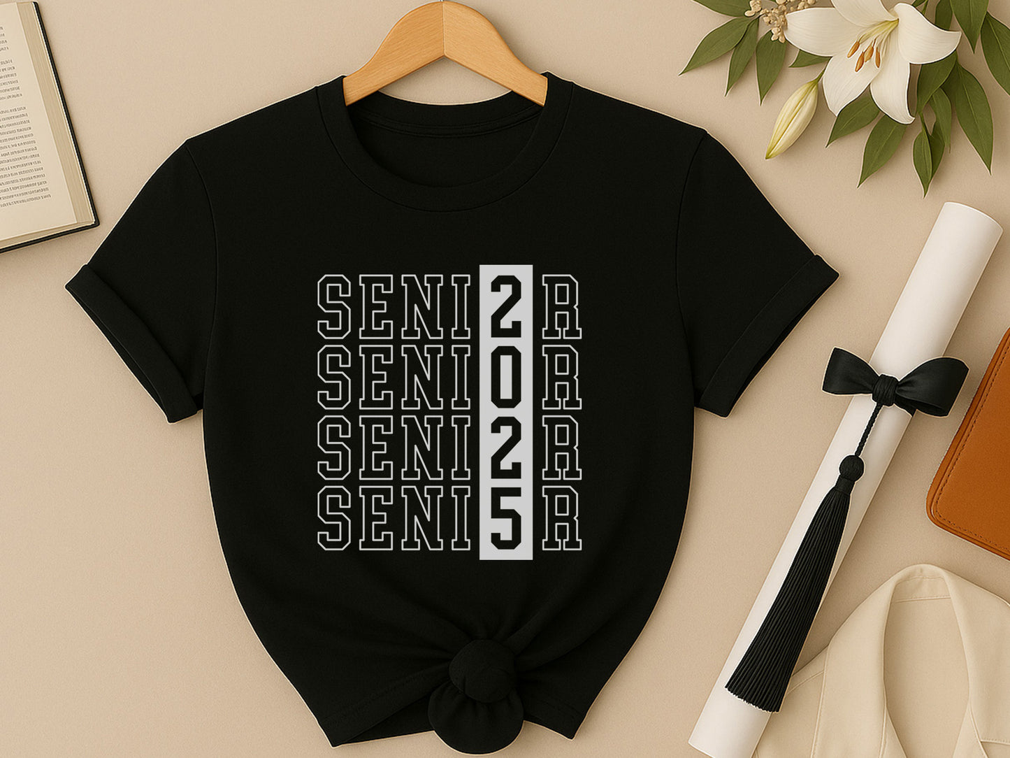 Senior 2025, College Graduation SVG