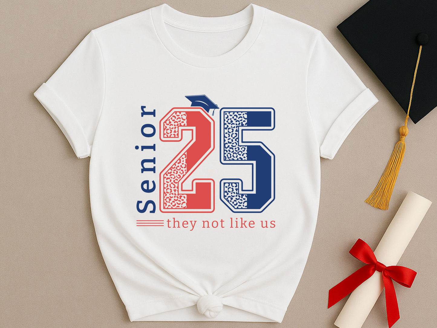 Senior 25 They Not Like Us, Funny Graduation SVG