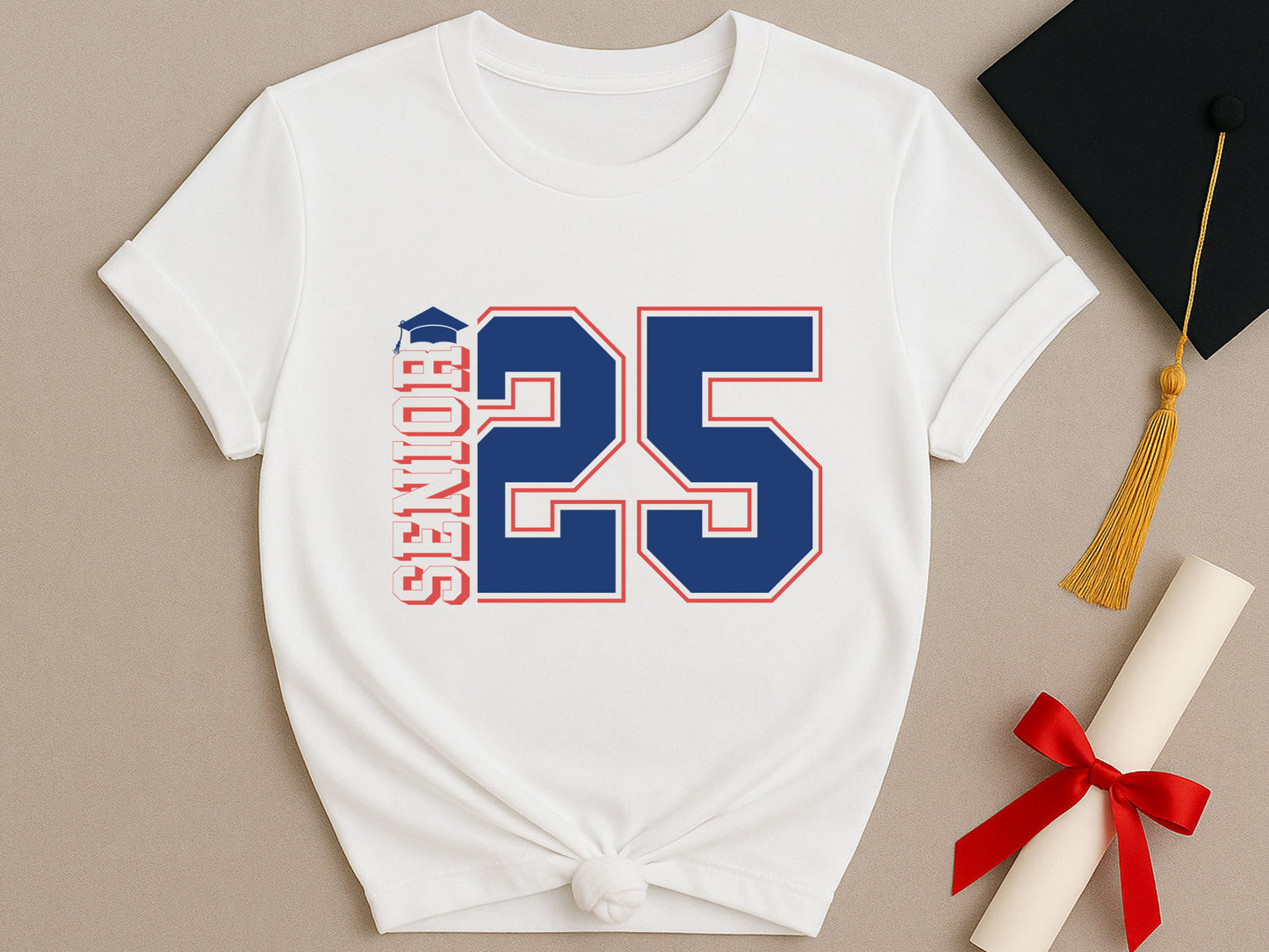 Senior 25, Graduation Shirt SVG 2025