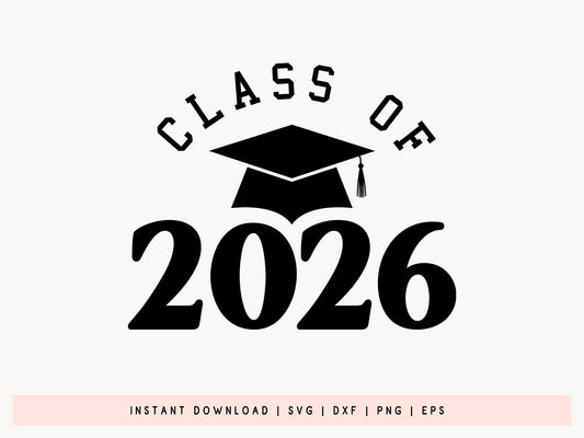 Senior Class of 2026 SVG File