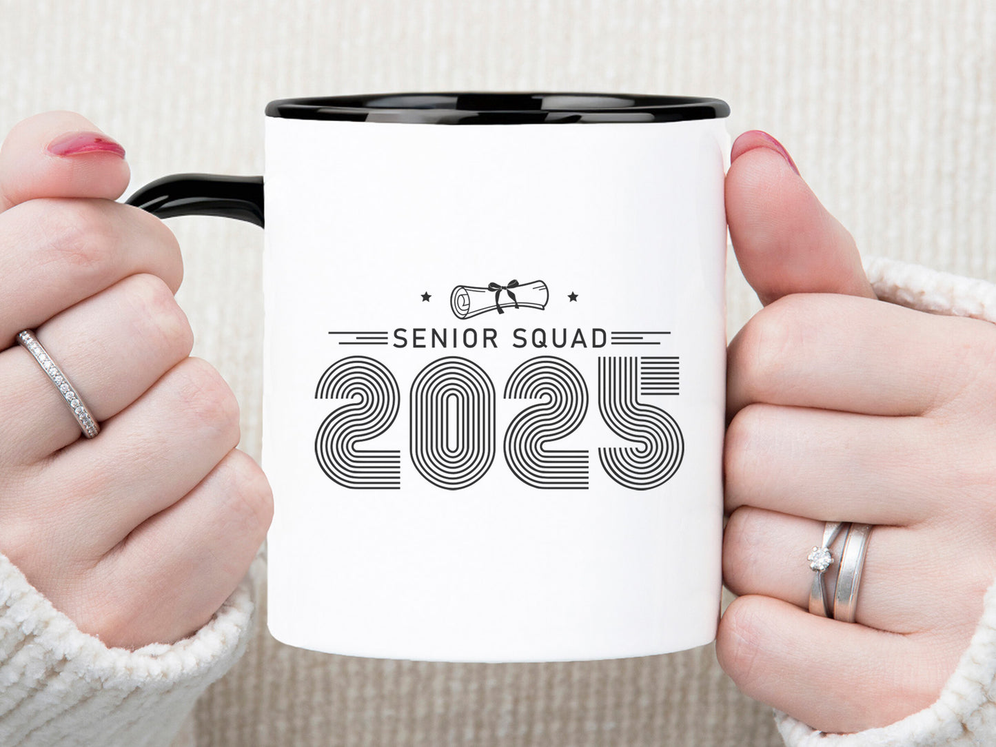 Senior Squad 2025, Graduation SVG Vector