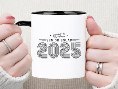 Senior Squad 2025, Graduation SVG Vector