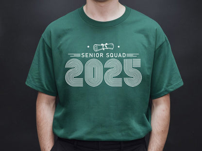 Senior Squad 2025, Graduation SVG Vector