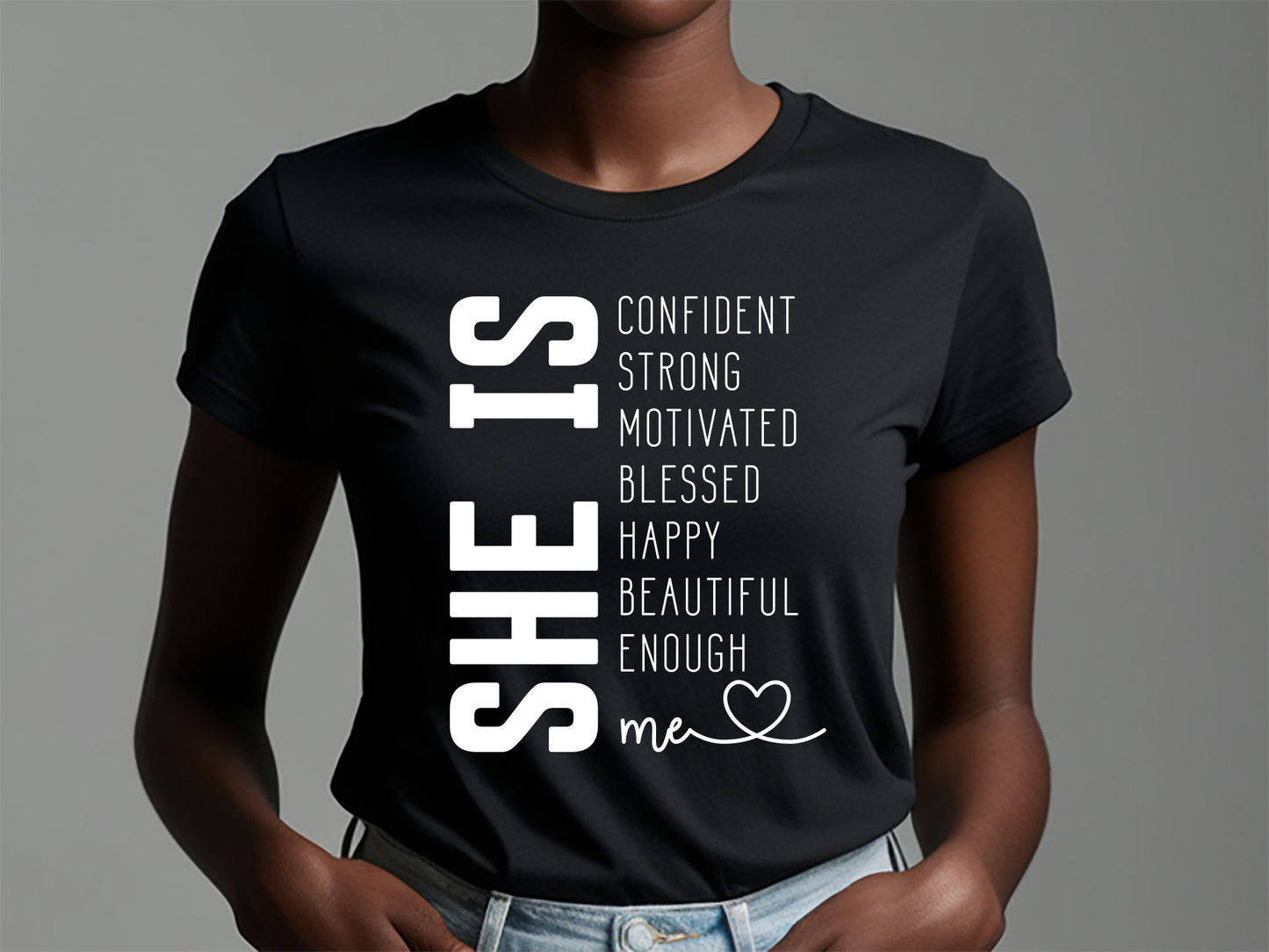 She Is Confident Strong Motivated - Black Girl Magic SVG Free