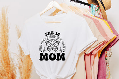 She is Strong Brave Lovely - Mothers Day SVG