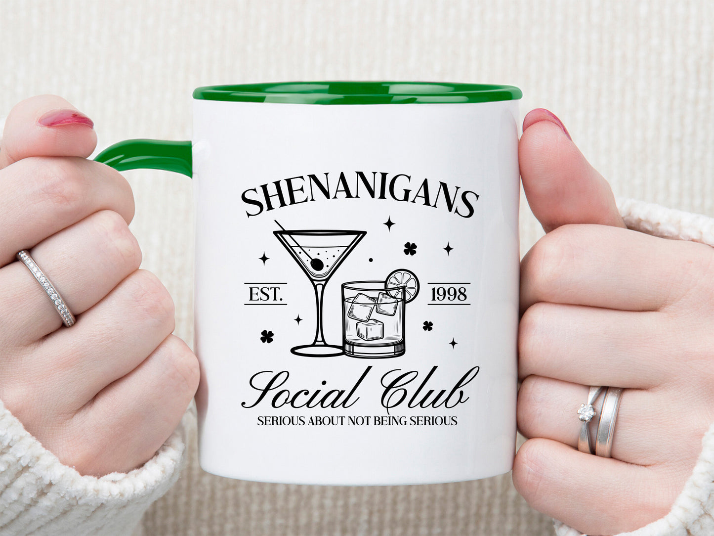 Shenanigans Social Club, St Patrick's Day SVG File