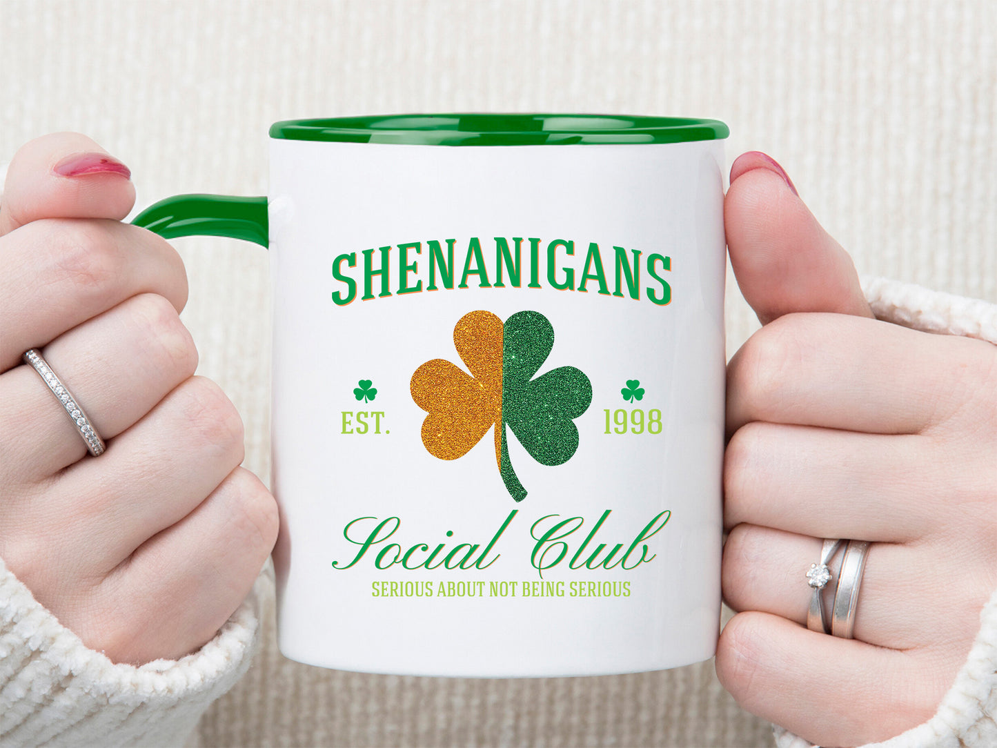 Shenanigans Social Club, St Patrick's Day Sublimation PNG