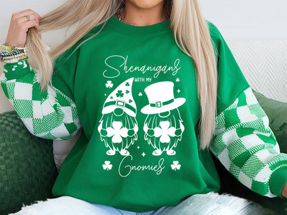 Shenanigans with My Gnomies, St Patricks Day SVG