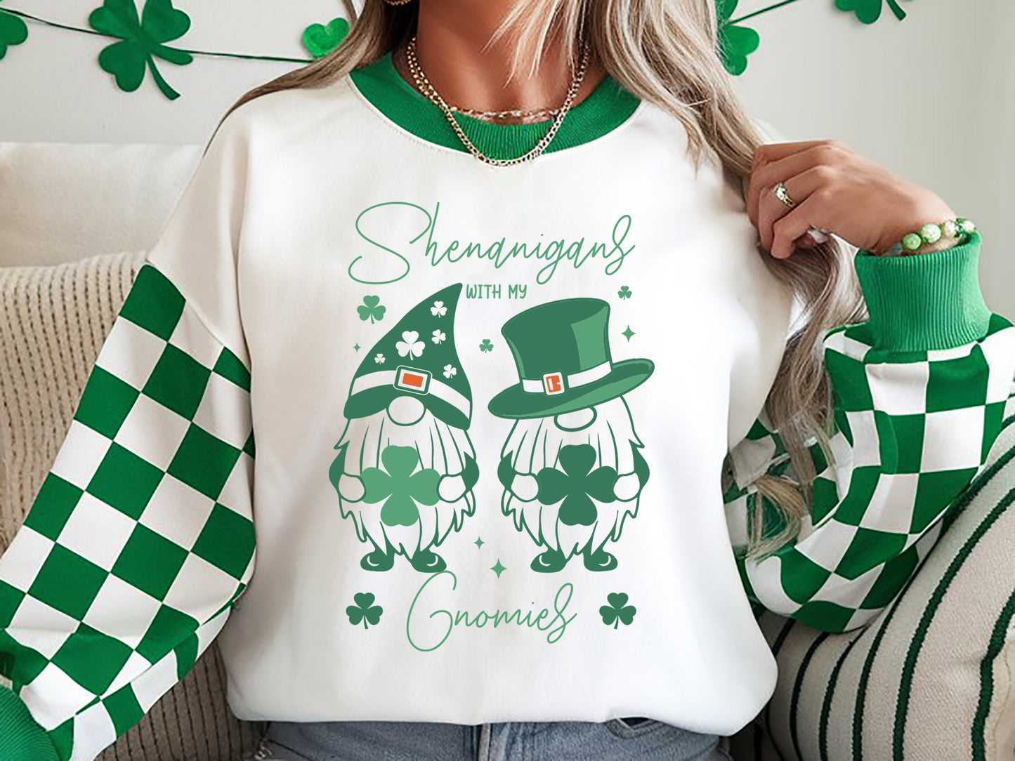 Shenanigans with My Gnomies, St Patricks Day SVG