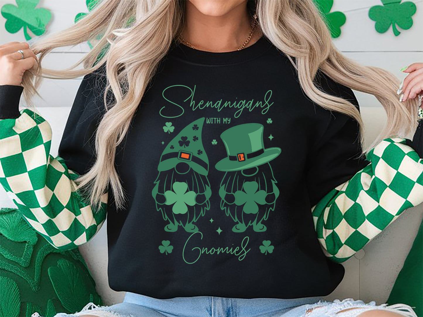 Shenanigans with My Gnomies, St Patricks Day SVG