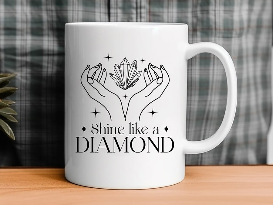 Shine Like a Diamond - Boho SVG Design