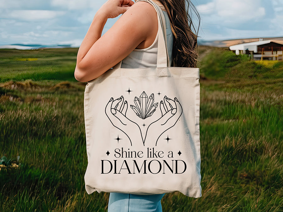 Shine Like a Diamond - Boho SVG Design