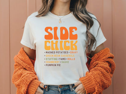 Side Chick - Retro Thanksgiving SVG Design